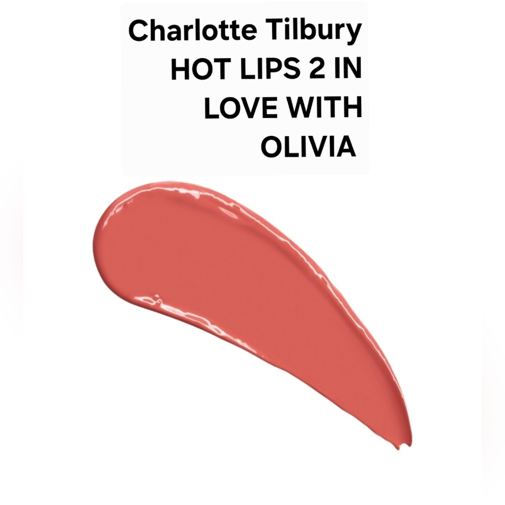 Charlotte Tilbury Hot Lips Lipstick 2 IN LOVE WITH OLIVIA. PRICE IS FIRM - Picture 2 of 4